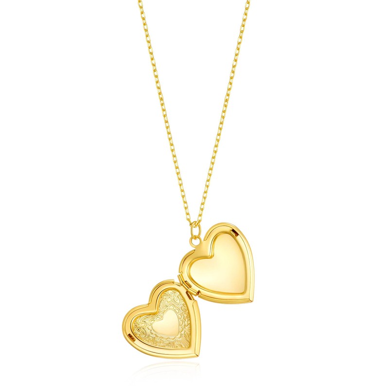 Philip Jones Gold Plated Heart Locket