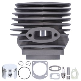 Cylinder Piston Gasket Kit Fit for Jonsered 630 630 Super Chainsaw 52mm Large Bore