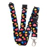 Lanyard neck strap for id card badge holder with safety