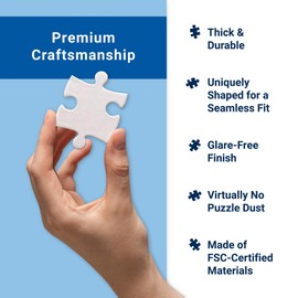 Ravensburger - Rig Views - 500 Piece Large Format Jigsaw Puzzle - Stunning Imagery - Bold Colors & Intricate Details - Adventure in Van Life - Premium Quality - Puzzles for Adults