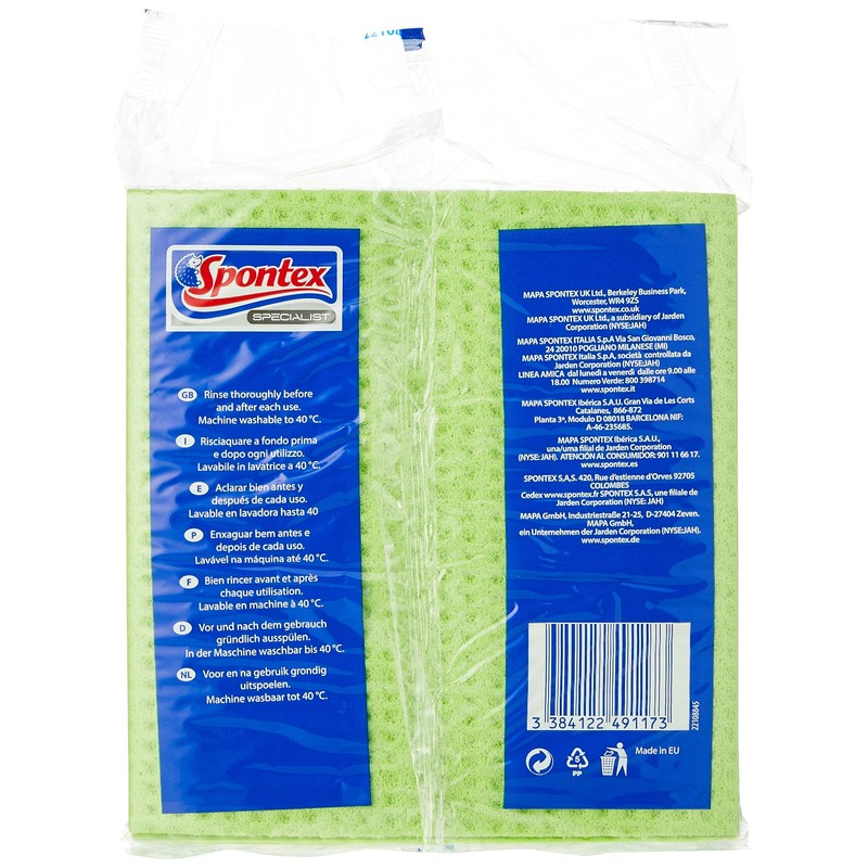 Spontex Specialist Sponge Cloths (Pack of 10)