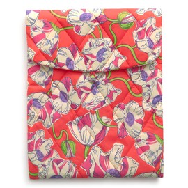 Vera Bradley Featherweight Small Envelope Tech Sleeve, Swirling Poppies