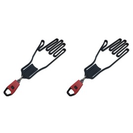 urban field Glove Hanger, Golf Glove Hanger, Caddy Bag, Mounting, Holder, Glove Hanger, Dry, Anti-deformation, Set of 2 (Red)