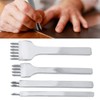 4pcs Punch de Cuero Herramientas DIY Leather Craft de 3mm
