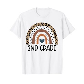 2nd grade Rainbow teacher team Second grade squad girls boys T-Shirt