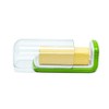 Joie Butter Dish with Clear Lid, Securely Holds One Stick,