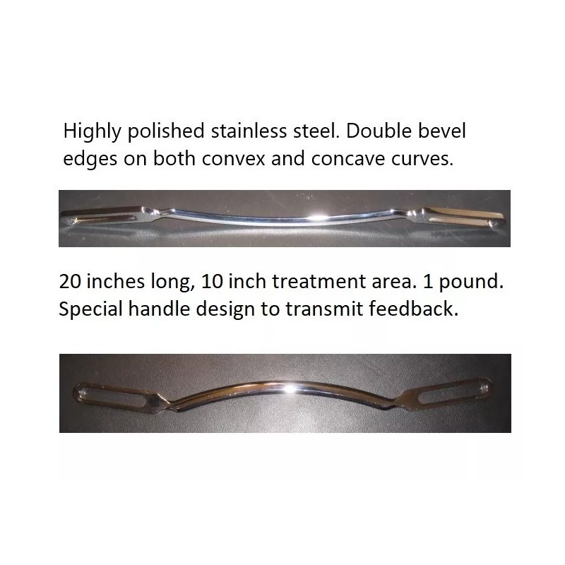 TML tools Handlebar & guide. Large muscle IASTM, myofascial, soft