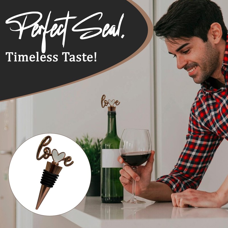 Decorative Shaped Top Bottle Plug – Durable, Reusable, Airtight Seal