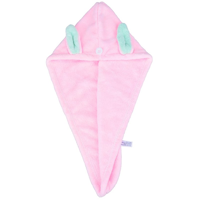 Hair Cap, Towel Cap, Hair Dry Towel, Girls, Cute, Kids,