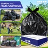 Plasticplace Contractor Trash Bags 42 Gallon 3.0 Mil Rolls Black