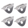 10Pcs Climbing Hanger Lightweight Stainless Steel Rock Climbing Anchors for