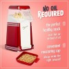 Nostalgia Hot-air Electric Popcorn Maker, 8 Cups, Healthy Oil Free