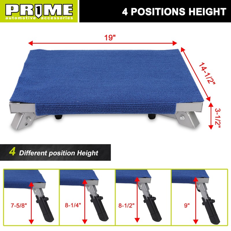 PR1ME Safety RV Steps, 19" x 14.5" Extra Large RV