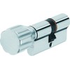 ABUS 26691 Profile Cylinder Lock K82N 10/30 with Knob, 005039