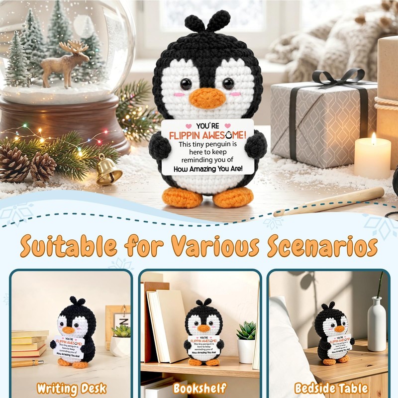 Positive Penguin Gifts, Good Luck Positive Gifts With Card