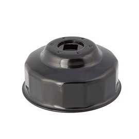 Steelman 64mm x 14 Flute Oil Filter Cap Wrench, 3/8-inch Drive, Low-Profile Design for Confined Space