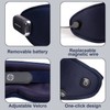 Sleep Eye Mask, Rechargeable Cordless Eye Massager with Heat and
