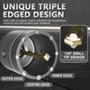 FROOOK 4-1/2" Concrete Hole Saw, Tungsten Steel Core Bit with