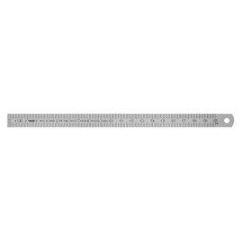 Vogel Germany Steel ruler (type A, measuring range 200 mm, cross section 13 mm x 0.5 mm, stainless spring band steel, reading from left to right) 1010010020