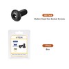 DTGN M5-0.8x10mm Button Head Socket Cap Screws - 100Pack -