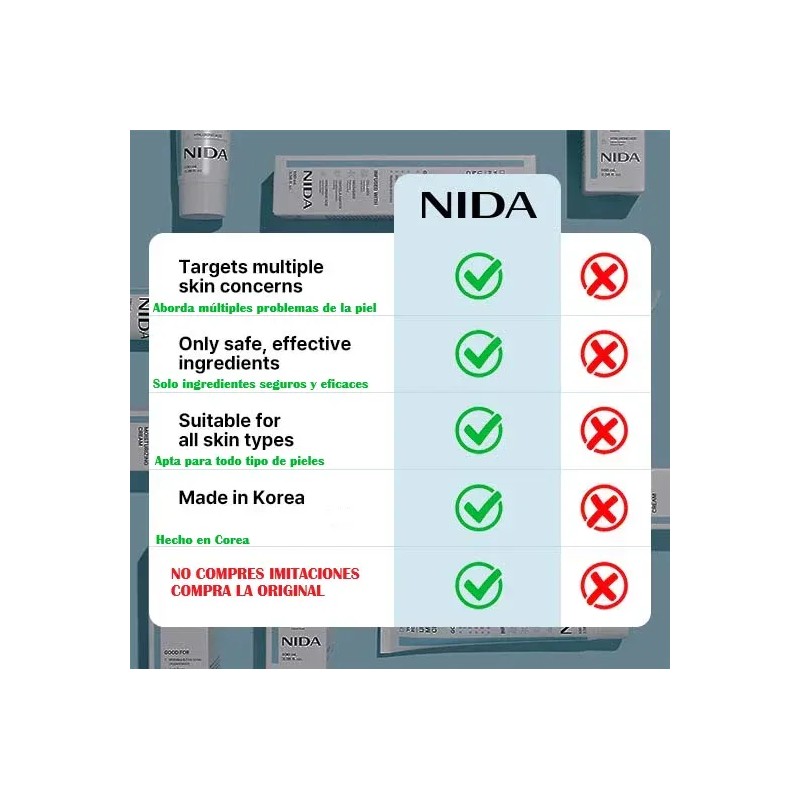 Nida Ultimate Moisturizing Cream Coreana Original 100 Ml