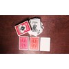 Bicycle Fuchsia Rider Bicycle 1 Deck Back Playing Cards (Pink)