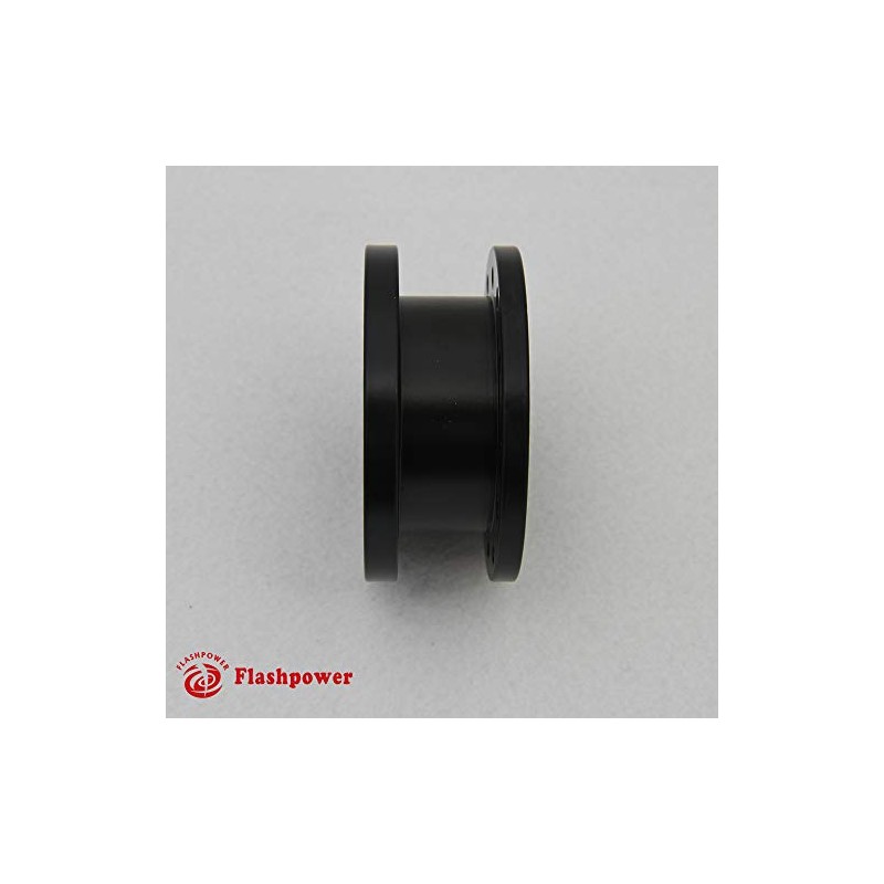 1.5" Steering Wheel Hub Adapter Extension Spacer 6 bolt Black