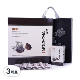 Gurokwon Traditional Fermented Black Garlic Essence 30p gift set, 2.4L, 3 sets / 구록원 전통 발효흑마늘진액 30p 선물 세트, 2.4L, 3세트