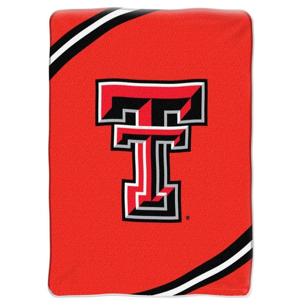 Texas Tech Red Raiders 60x80 Royal Plush Raschel Throw Blanket