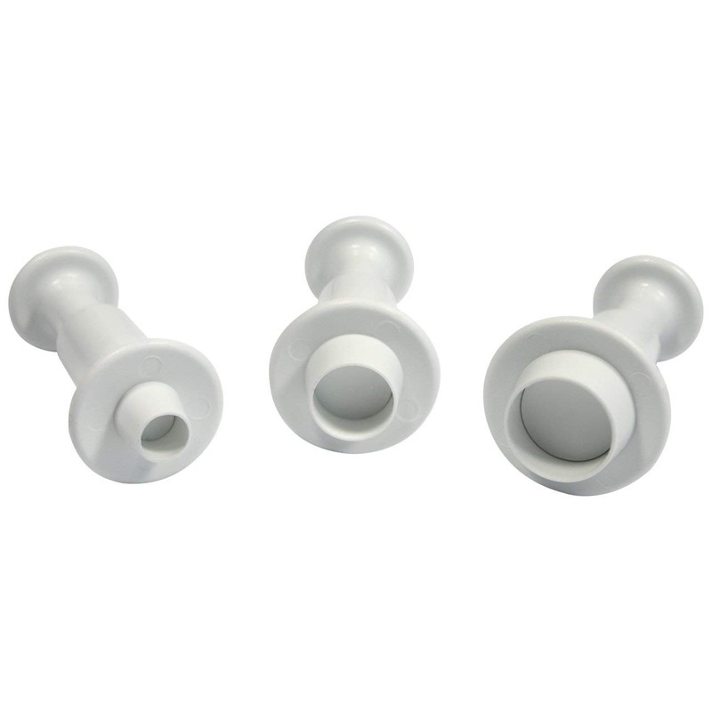 PME MR151 Round Plunger Cutters, Small, Medium, Large Sizes, Set