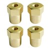 Ampper M8 Thread Female Brass Battery Terminal Post Adapter Battery