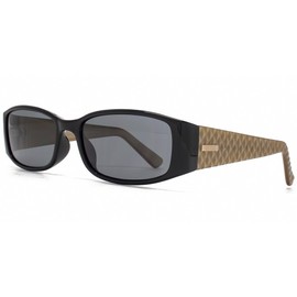 GUEX5 Women's Sonnenbrille GU7259 55C95 Sunglasses, Black (Schwarz), 55