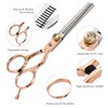 Glitzcharm Tijeras para Cortar Cabello Profesional, 10 Piezas Kit de