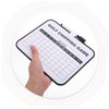 BESPORTBLE Erasable Golf Scoreboard Lightweight Plastic Scorebook Holder Double-Sided Writing