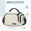 Camera Bag DSLR Bag Crossbody Camera Case with Removable Strap