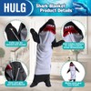 Shark Blanket, Shark Blanket Hoodie, Cuddly Blanket with Sleeves, Fluffy