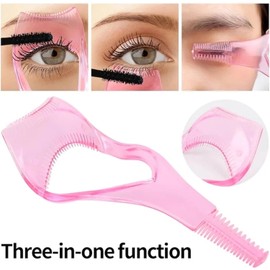 Yutdiery Mascara Lash Guard, 3 In 1 Eyelashes Tools Mascara Shield Applicator Guard, 3PC Eyelash Applicator Tool, Mascara Guard For Eyelashes, Eyelid Shield For Putting On Mascara (Blue)