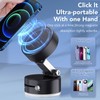 Magnetic Vacuum Phone stand holder ,foldable and portable design,strong magnet,suitable