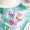 Xlloest Cupcake Liners Light Blue Baking Cups Muffin Paper Standard,