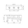 PENGLIN 10 Sets PCB Circuit Board Brackets for DIN C45