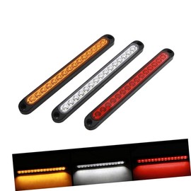iplusmile 6pcs Tail Light for Trucks and Trailers Brake and Turn Signal Lights White Yellow and Red Easy to Install