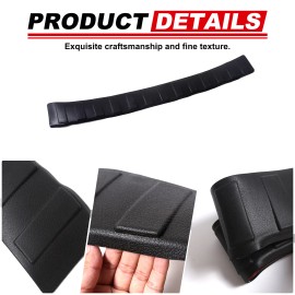 car-attention Rear Bumper Protector Cover Plate Pad Guard Fit For 2020-2025 Subaru Outback TPE