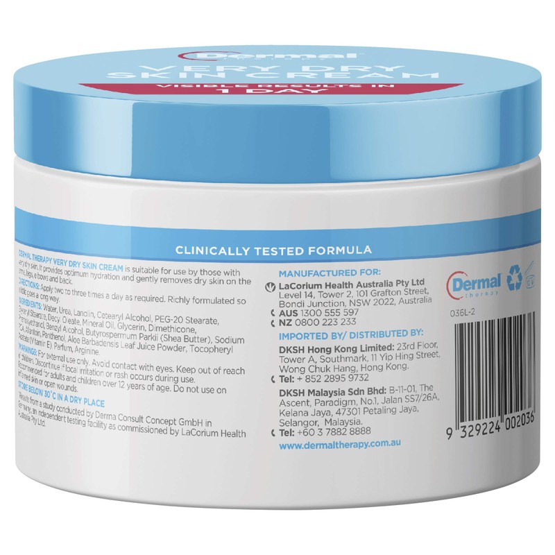 Dermal Therapy Very Dry Skin Cream for Optimum Hydration |
