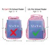 BLUE PINE Kids' Backpack for School Preschool Travel, Lightweight Durable