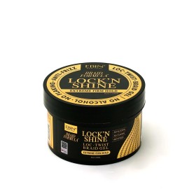 EBIN NEW YORK Black Hair Styling Agent Gel for Locs Twists and Braids Extreme Hold 8oz