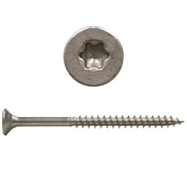 Chipboard Screws 4.5 x 50 Stainless Steel V2A Set of 100 TX