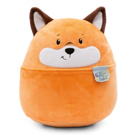 NICI Cuddly Toy Chill NICI Fox 30 cm I Fluffy Plush Toy Fox with Tail for Girls, Boys & Babies I Cuddly Stuffed Toy - 49889