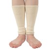 USK STORE Silk Leg Warmers, Silk, Supporter, Cold Protection, Heat