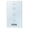 VEVOR 2PCS WiFi Smart Light Dimmer Switch, 100-250V AC Wi-Fi