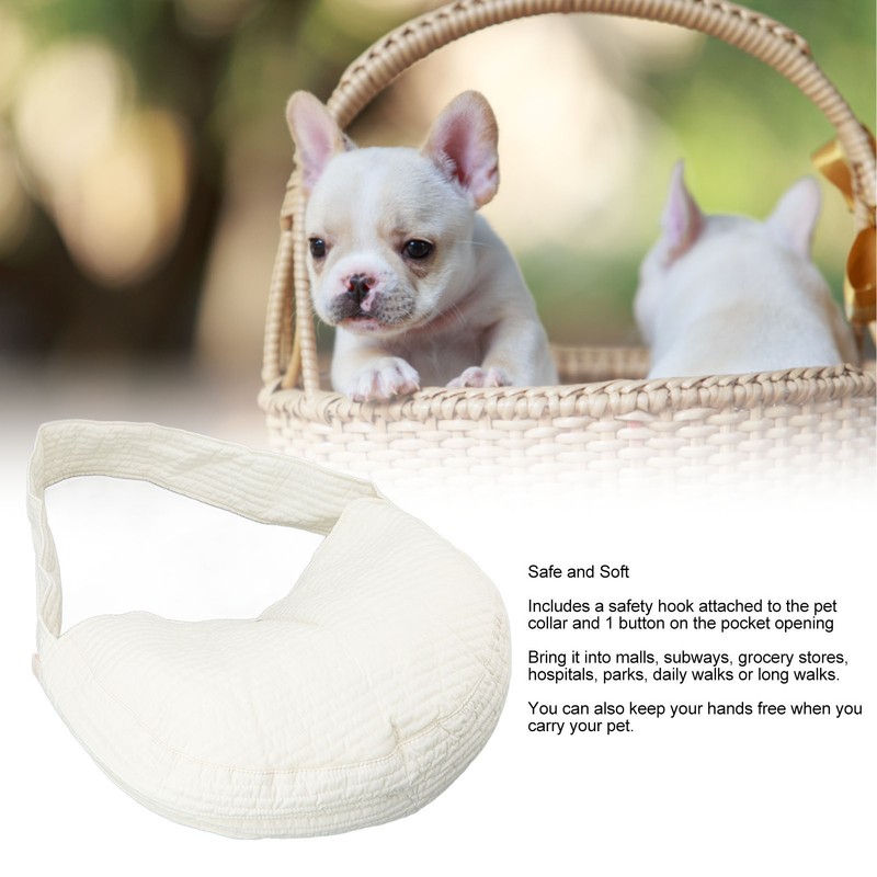 Dog Sling Carrier Portable Cat Carrier Bag with Widened Shoulder
